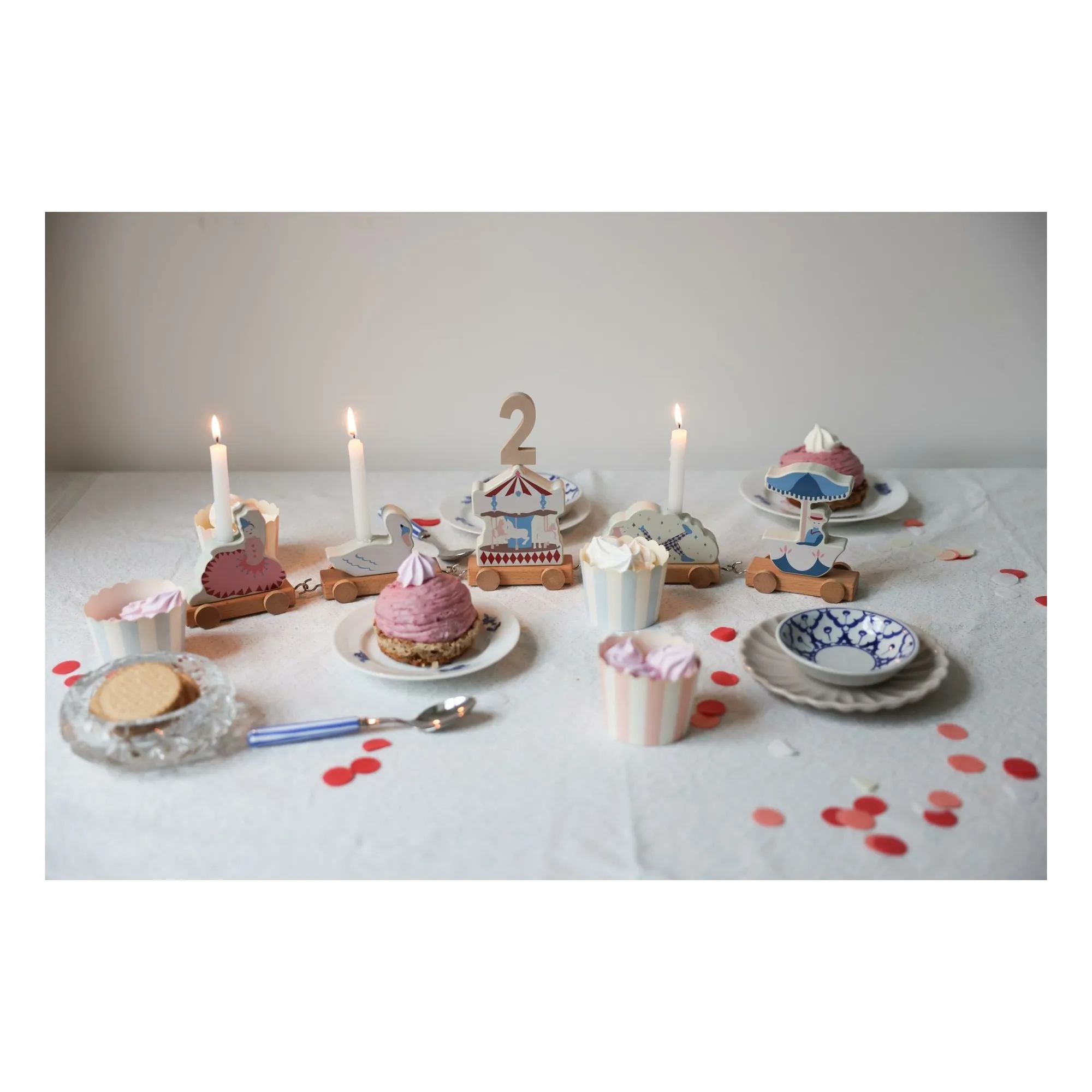Train d'anniversaire Carrousel- Image produit n°1
