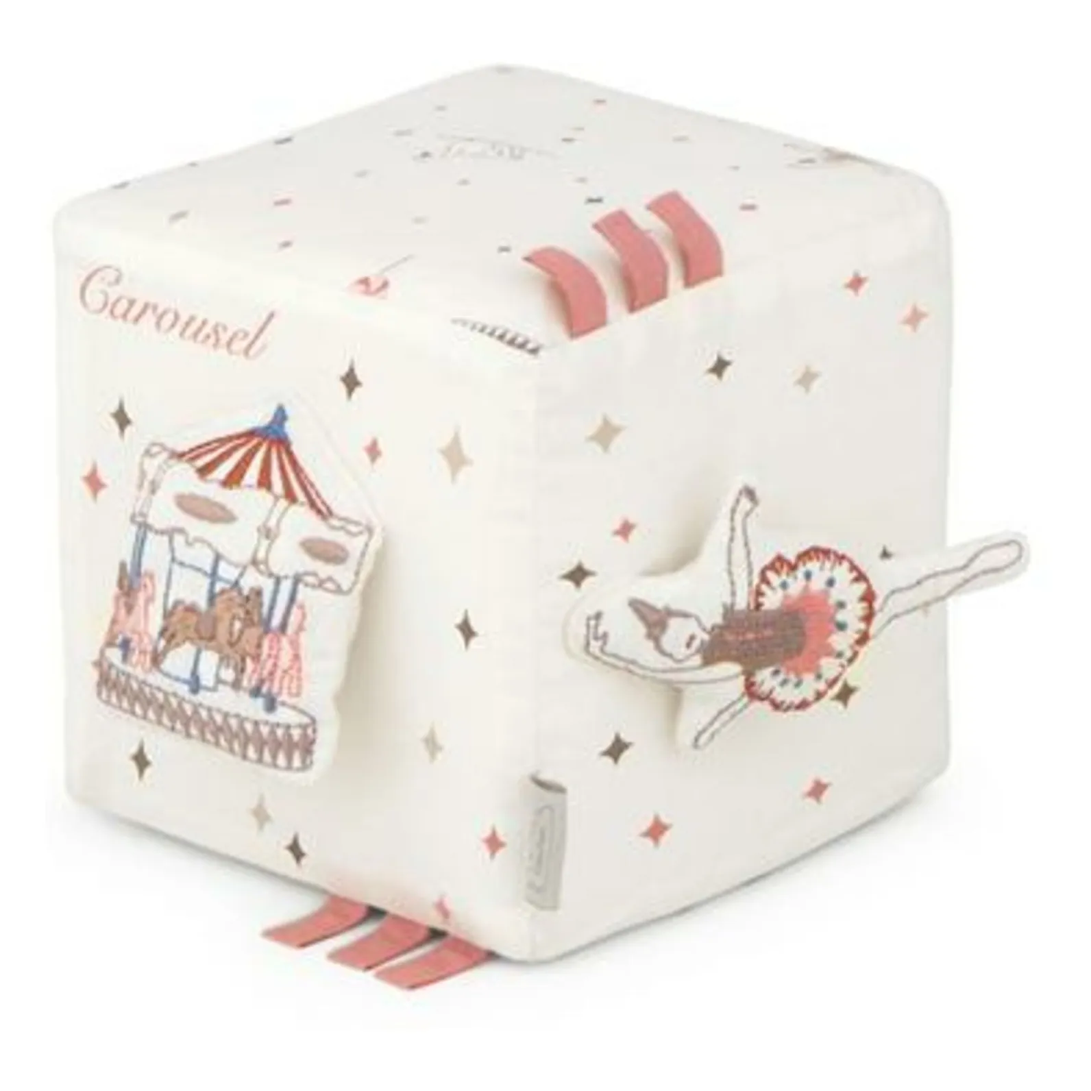 Cam Cam Red Activity Cube Carrousel