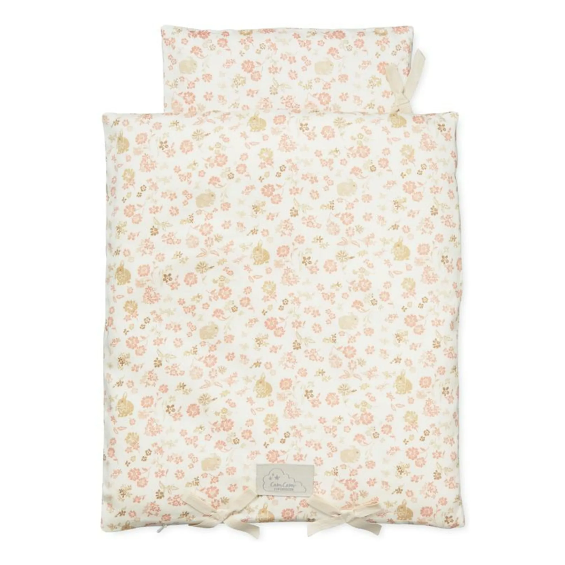 Cam Cam Peach Augusta Doll Bed Set