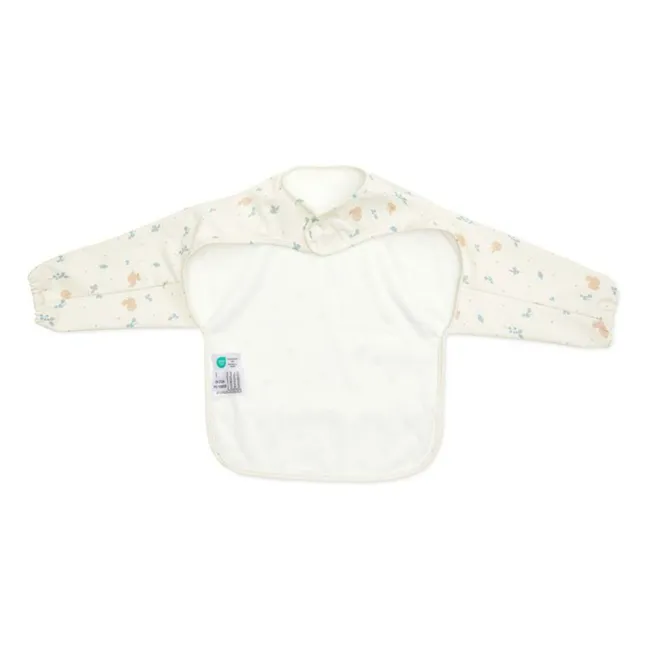 Blueberries bib with sleeves