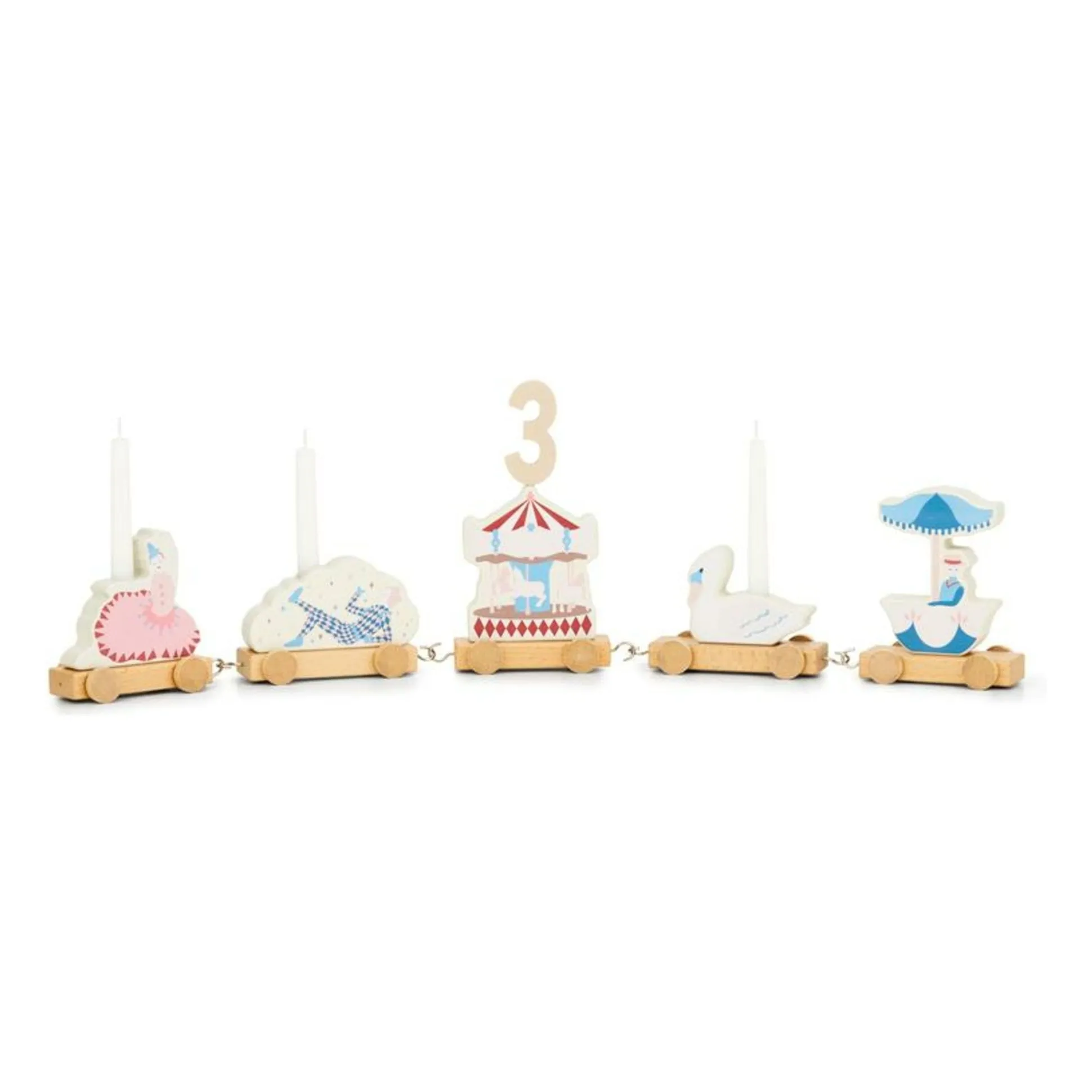 Train d'anniversaire Carrousel- Image produit n°2
