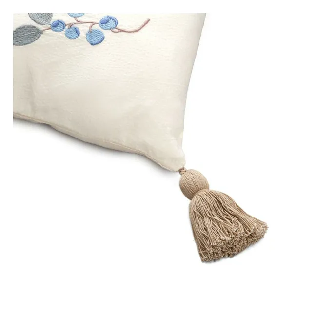 Coussin brodé Blueberries