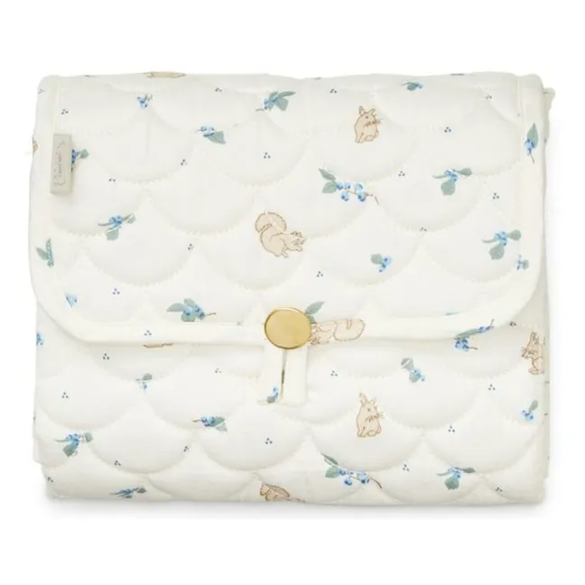 Blueberries travel changing mat