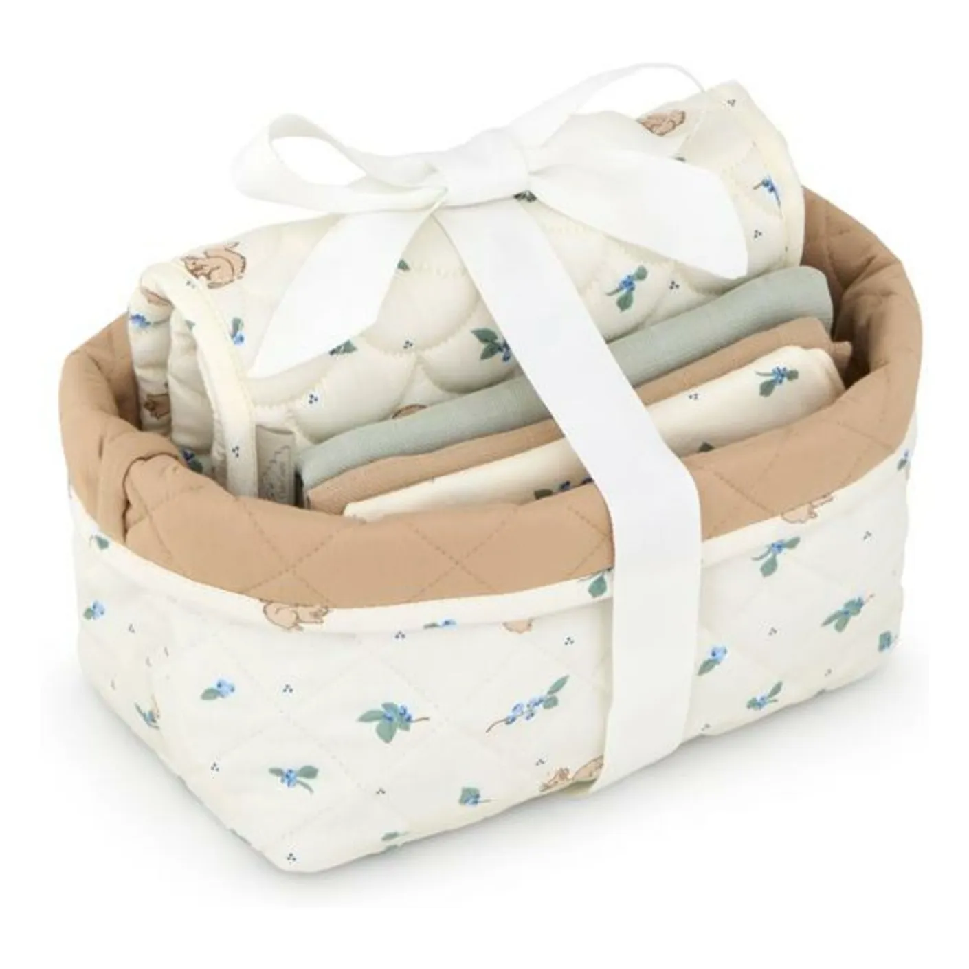 Cam Cam Blue Birth Gift Set Berries