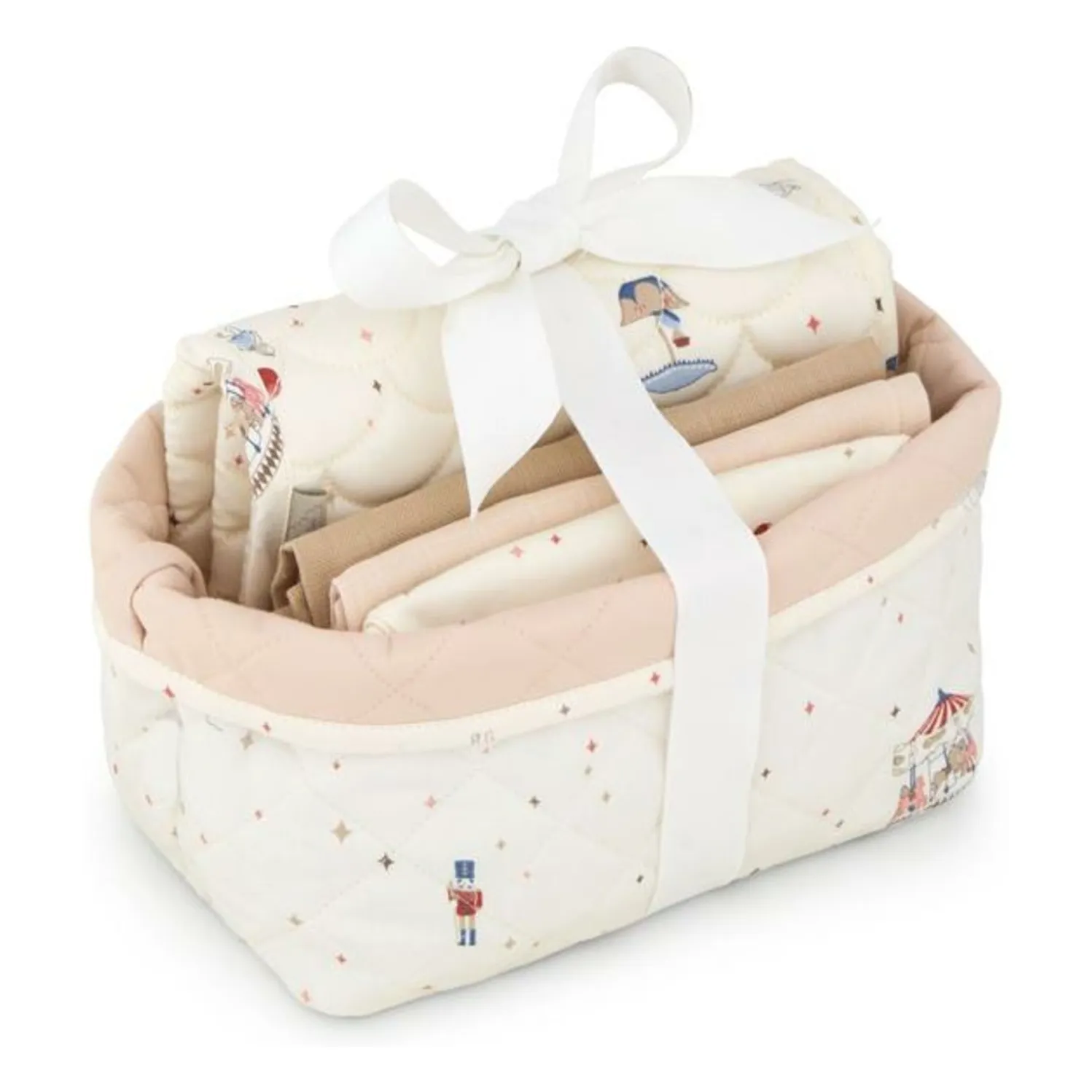 Cam Cam Red Birth Gift Set Carrousel