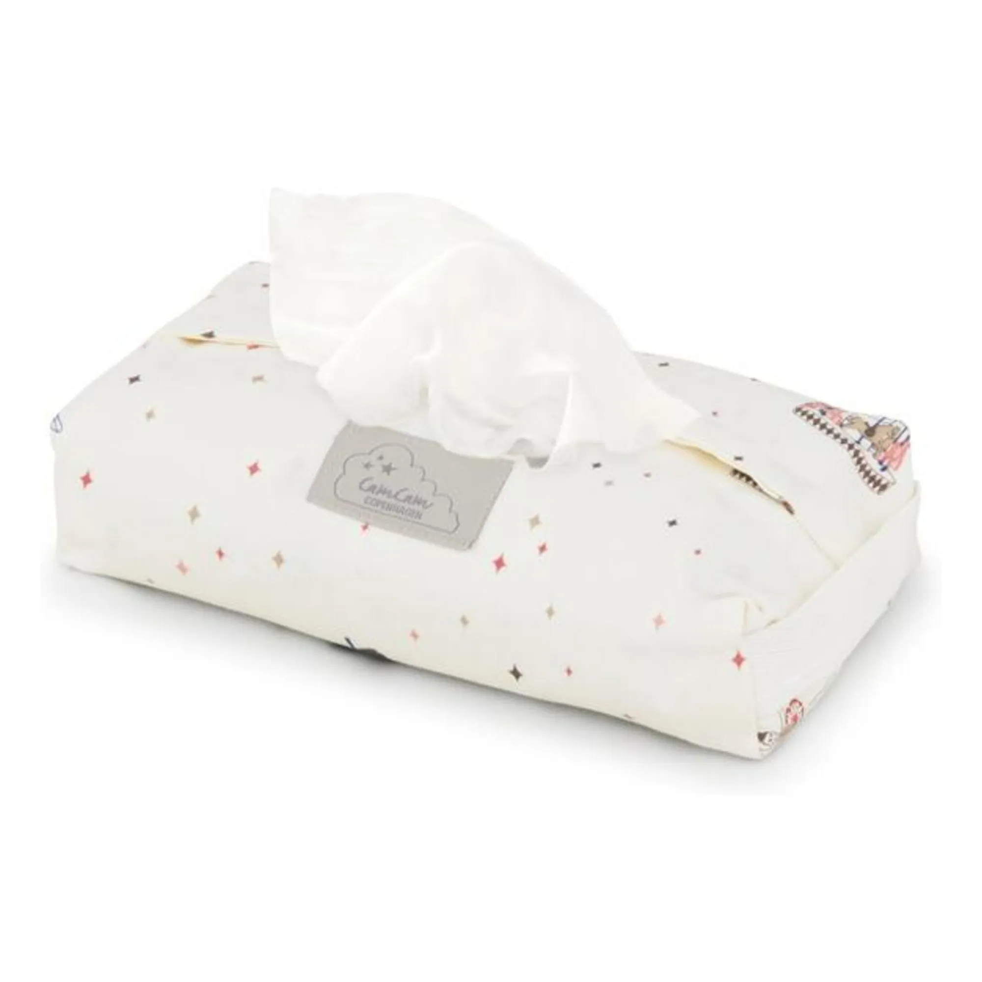 Cam Cam Red Carrousel Wipes Case