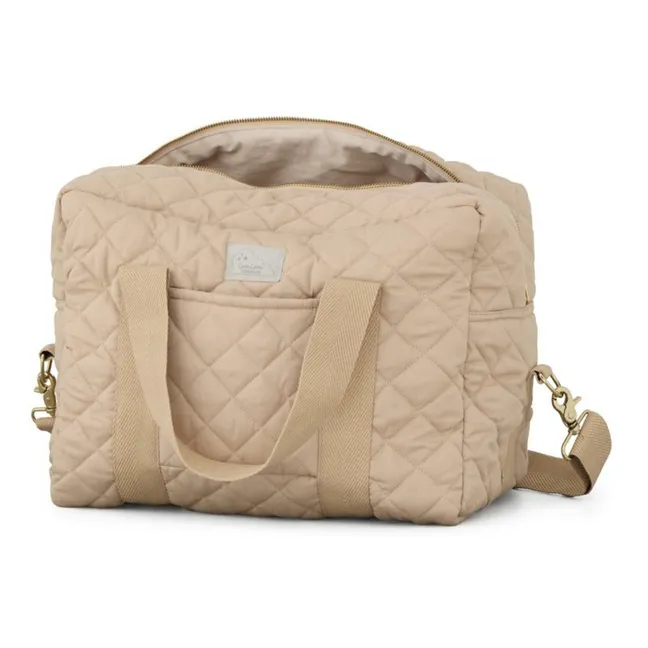 Bolso cambiador acolchado 48h  | Latte