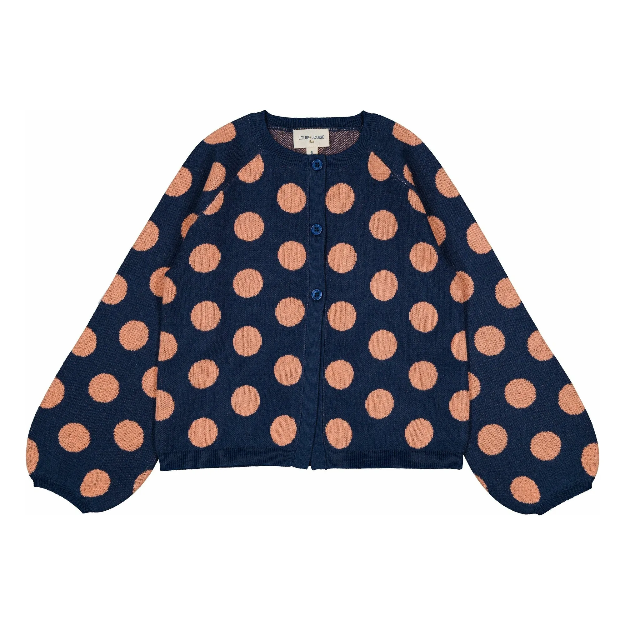 Louis Louise Navy Blue Cardigan Gulsah