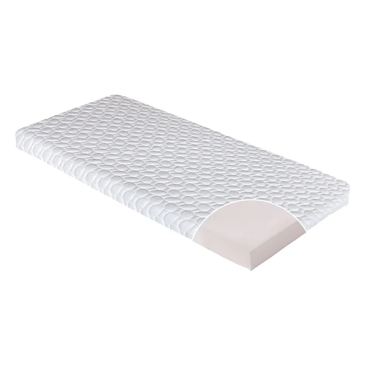 Colchón fresco para cuna de colecho | Blanco- Imagen del producto n°1