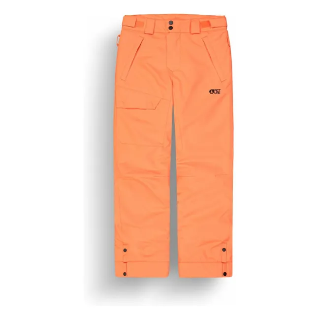 Time Recycled Fiber Ski Pants | Orange