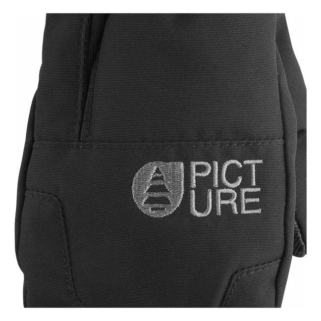 Graby Skihandschuhe aus recycelten Fasern | Schwarz