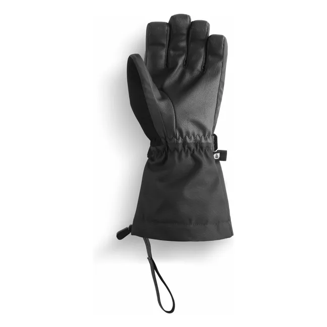 Graby Recycled Fiber Ski Gloves | Black