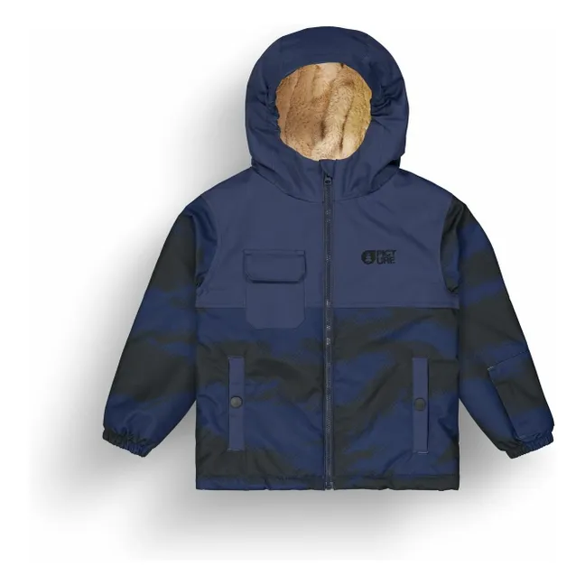 Veste de Ski Snowy Fibres Recyclées | Bleu marine