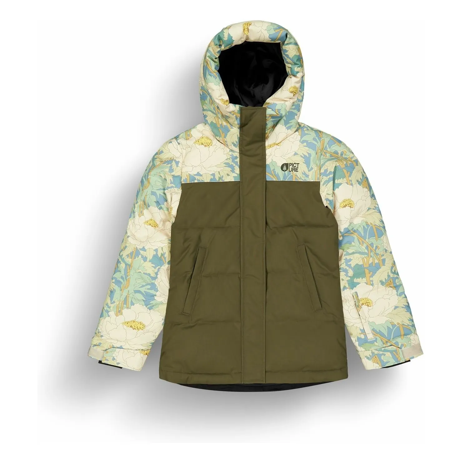 Picture Khaki Olyvera Recycled Fiber Ski Jacket