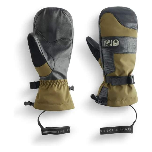 Fäustlinge Ski Anna | Khaki