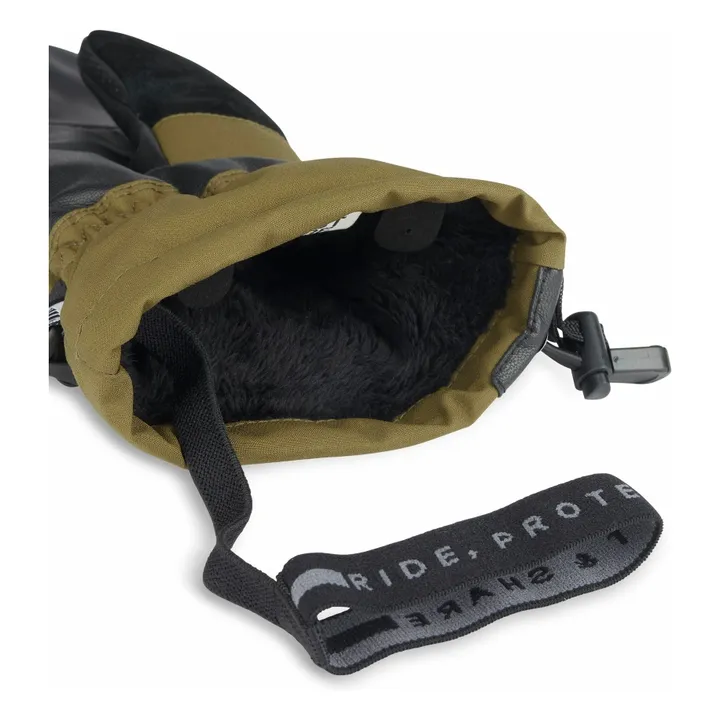 Moufles de Ski Anna | Vert kaki- Image produit n°3