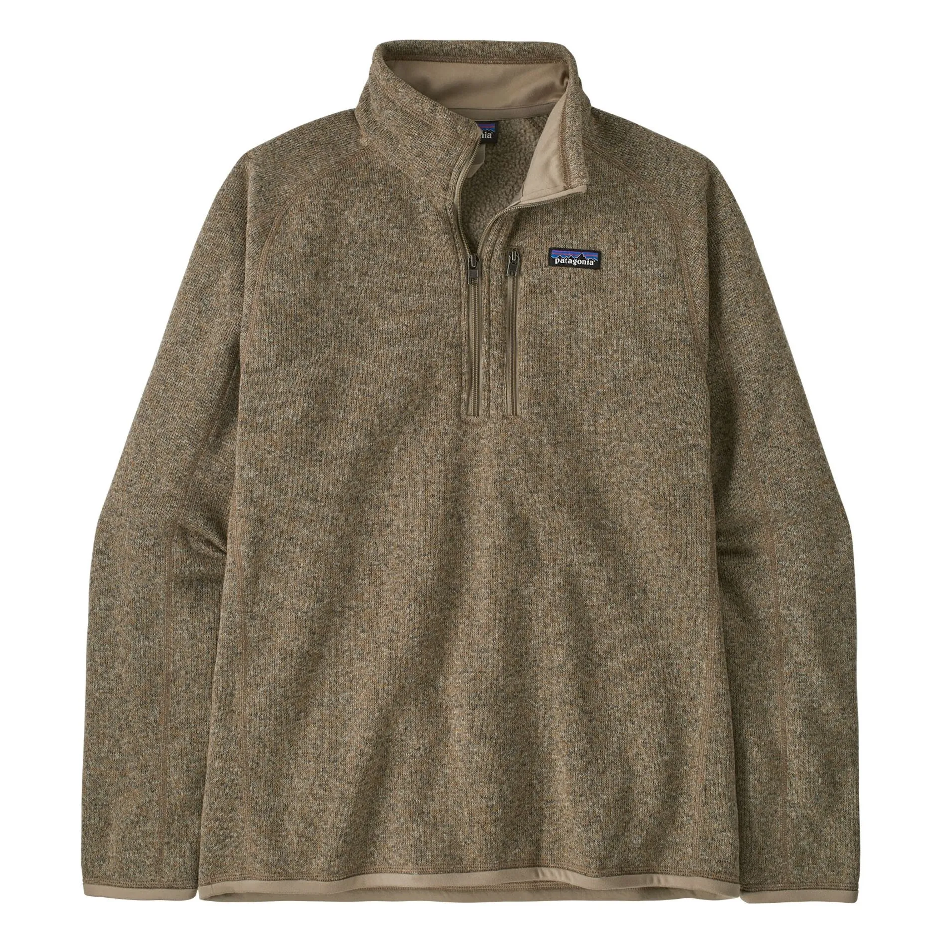 Patagonia Light Grey Better Fleece 1/4 Zip Recycled Fibers