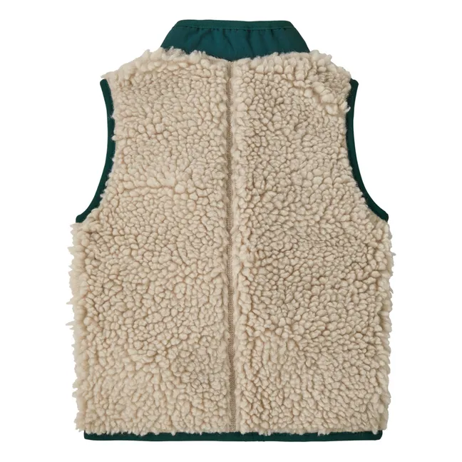 Veste Sans Manches Retro-X Fibres Recyclées Bébé | Vert