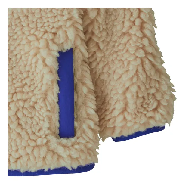 Veste Polaire Retro-X Fibres Recyclées Bébé | Bleu