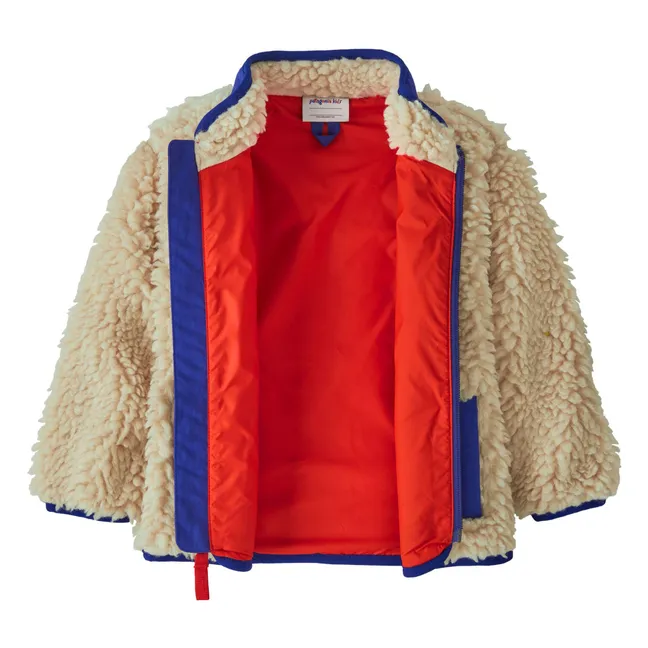 Veste Polaire Retro-X Fibres Recyclées Bébé | Bleu