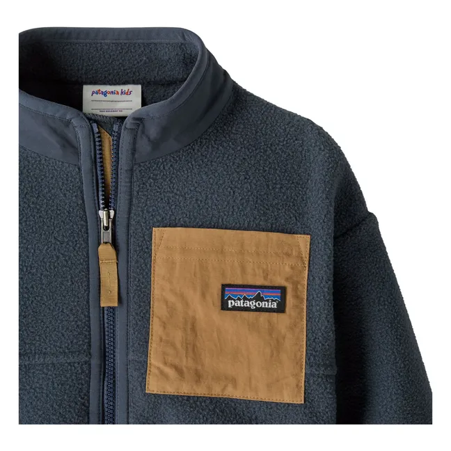 Veste Polaire Synch Fibres Recyclées Bébé | Bleu marine