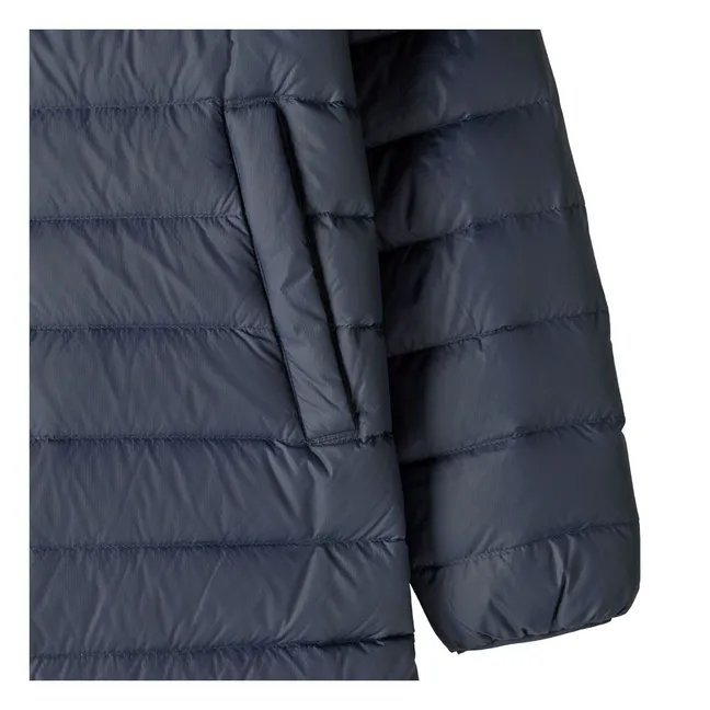 Parka Plumón Fibras Recicladas | Azul