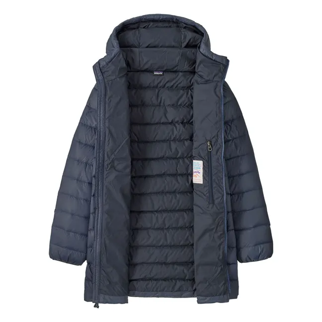 Parka Down Fibres Recyclées | Bleu