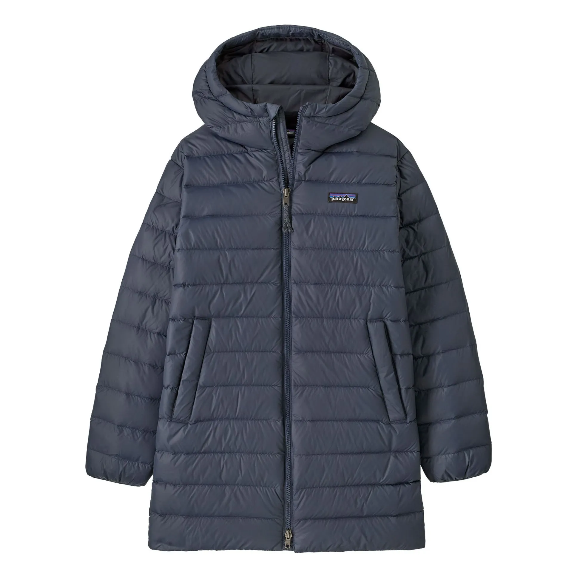 Patagonia Blue Parka Down Recycled Fibers