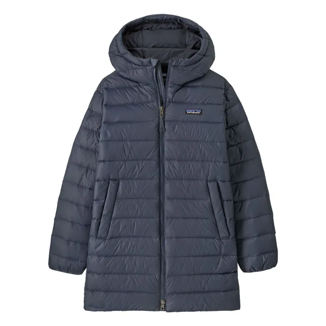 Parka Down Fibres Recyclées | Bleu