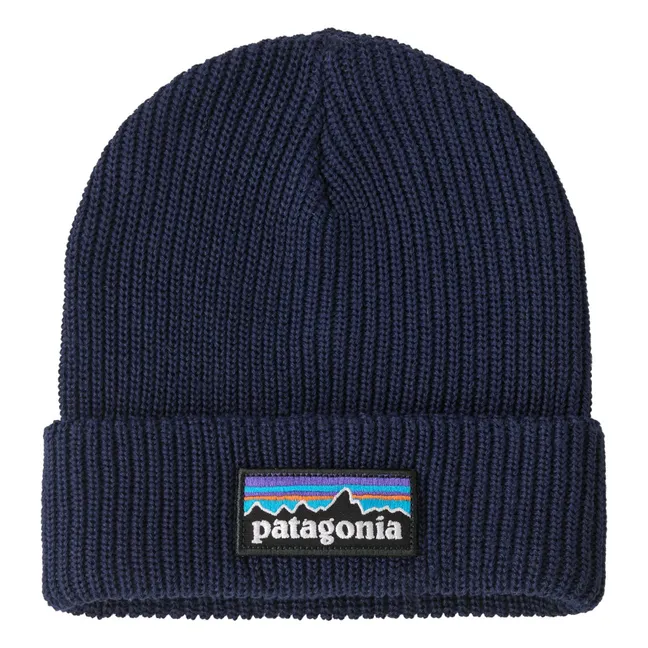 Bonnet Logo Fibres Recyclées | Bleu marine