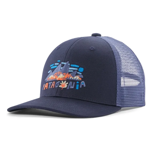 Casquette Trucker Coton Bio | Bleu