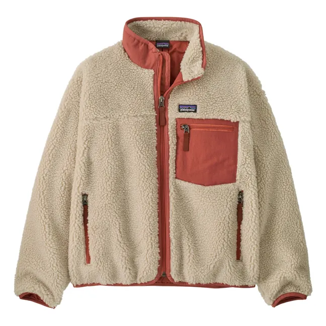 Veste Polaire Retro-X Fibres Recyclées | Terracotta