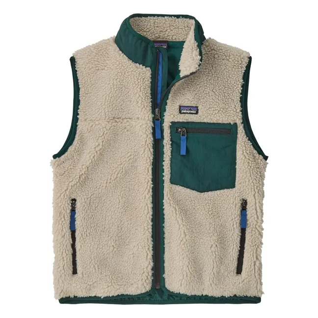 Veste Sans Manches Retro-X Fibres Recyclées | Vert