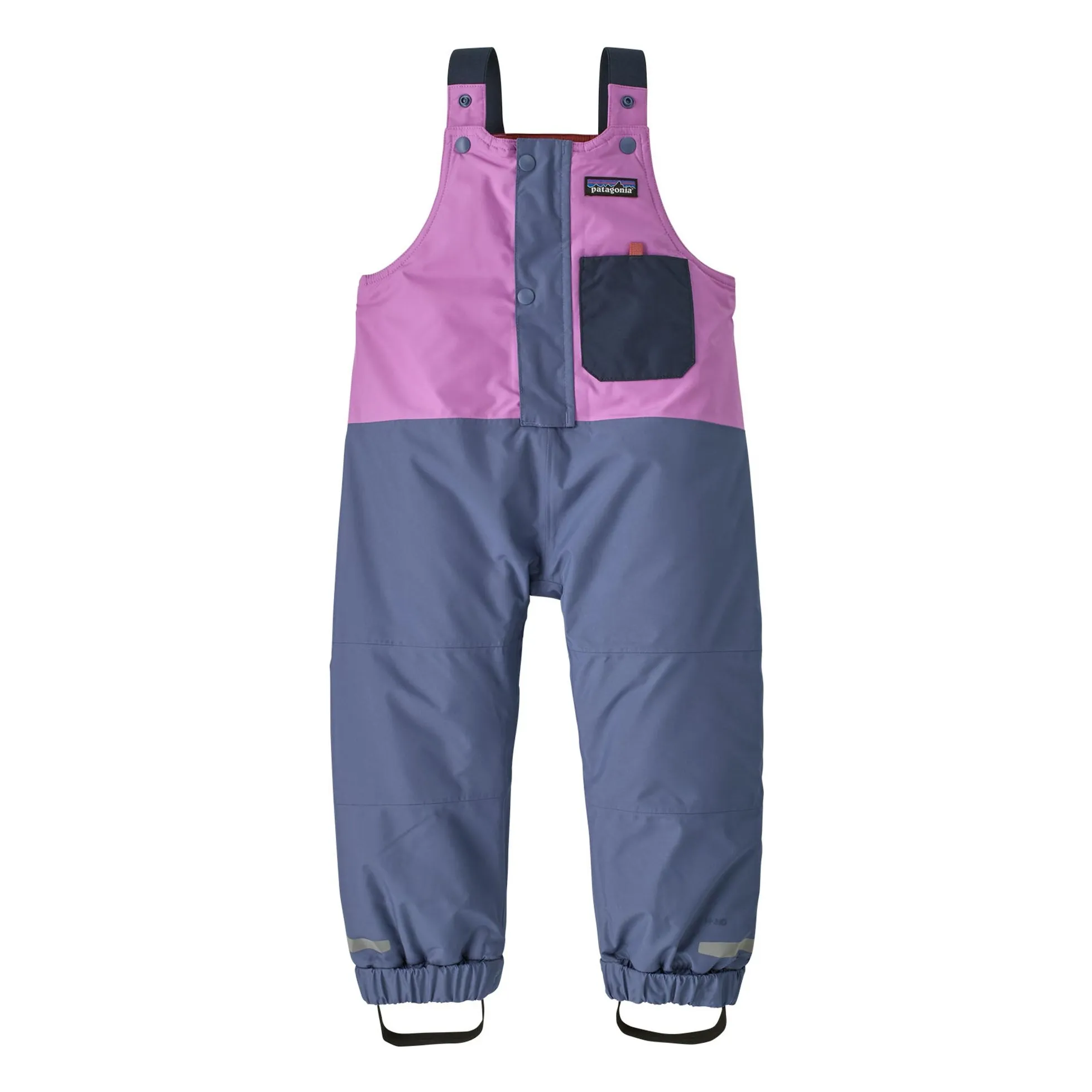 Patagonia Lilac Ski Dungarees Snow Pile Recycled Fibers