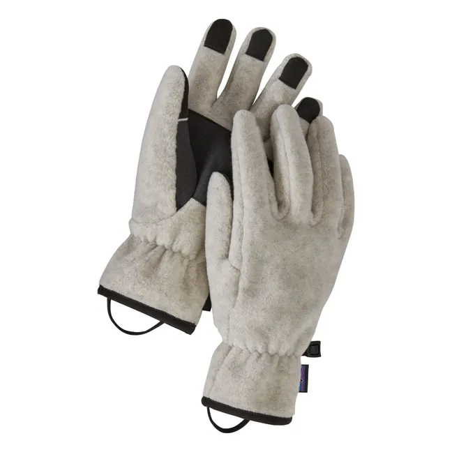 Synch Recycled Fiber Gloves | Light grey