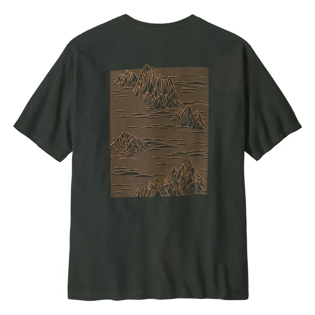 T-shirt Strataspire Responsibili Fibres Recyclées | Vert foncé