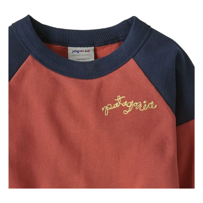 Sweat Crew Coton Bio Bébé | Terracotta