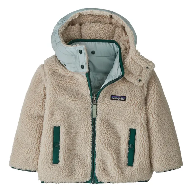 Veste Réversible Tribbles Fibres Recyclées | Vert pâle