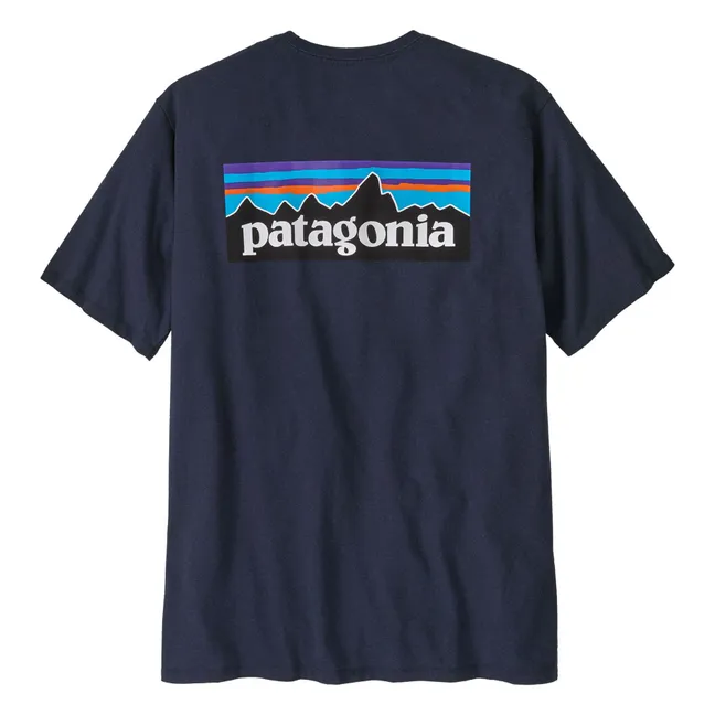 T-shirt P-6 Logo Responsibili Fibres Recyclées | Bleu