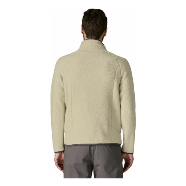 Chaqueta polar Retro Pile Fibras recicladas | Natural