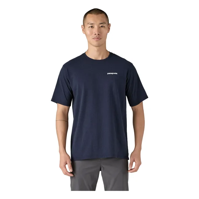 T-shirt P-6 Logo Responsibili Fibres Recyclées | Bleu