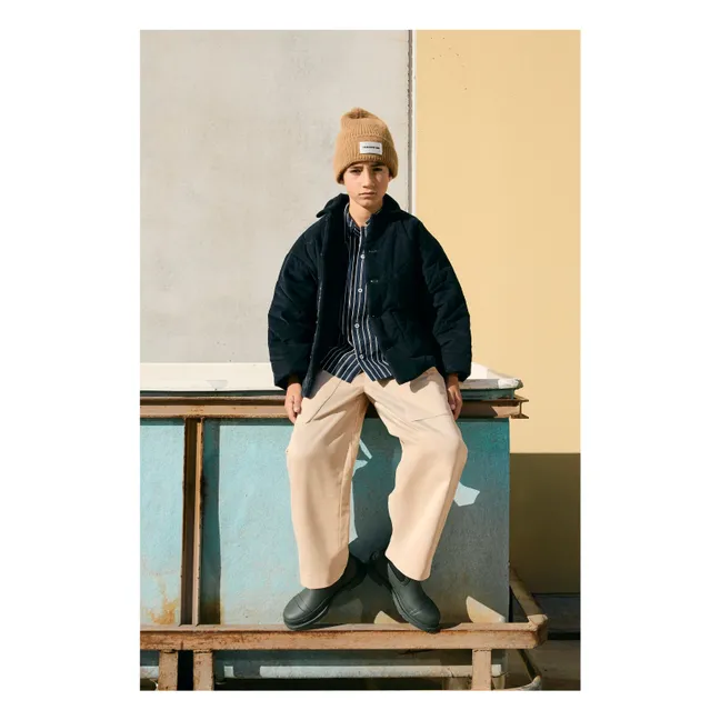 Gestreiftes Hemd | Navy