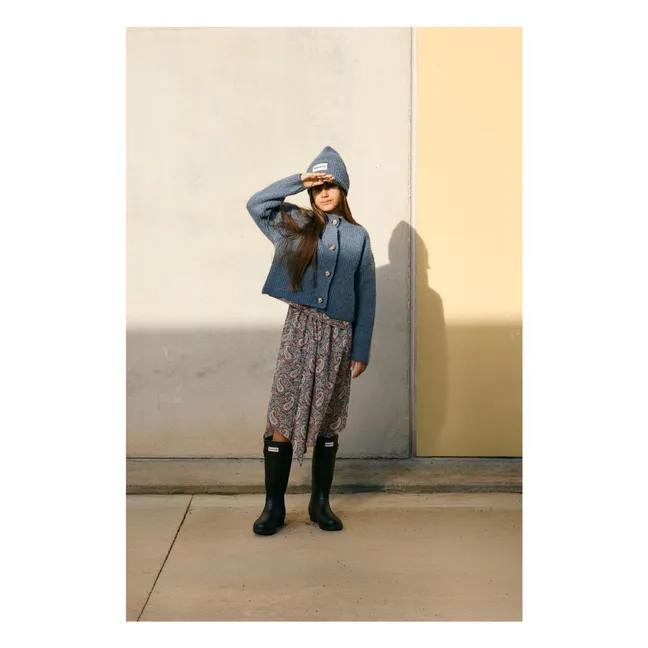 Cárdigan de punto | Azul