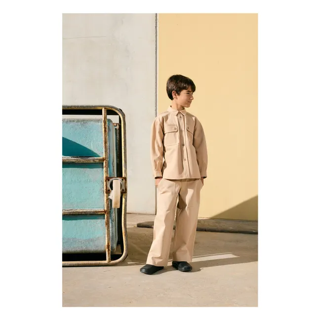 Pantalon Loose  | Beige