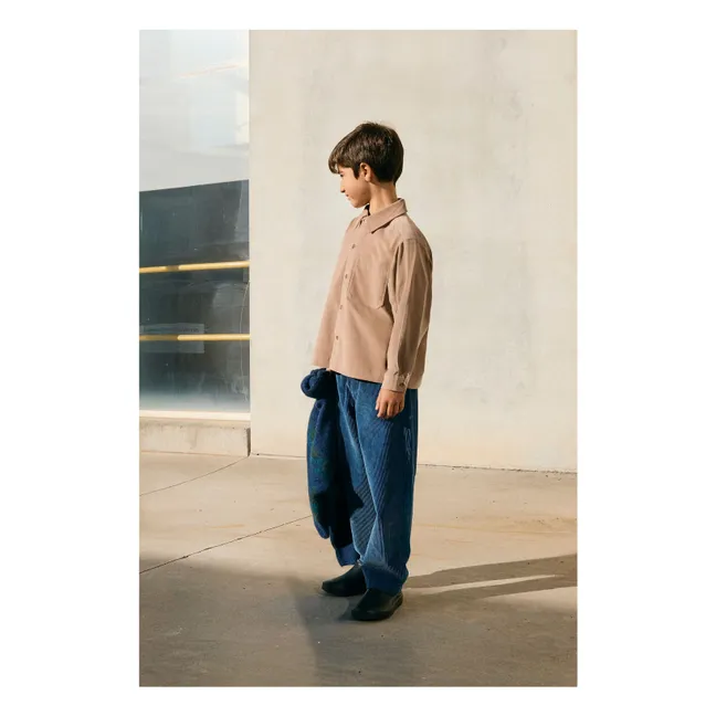 Corduroy Pants | Blue