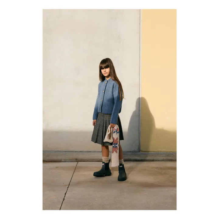 Falda Midi de lana | Gris- Imagen del producto n°1