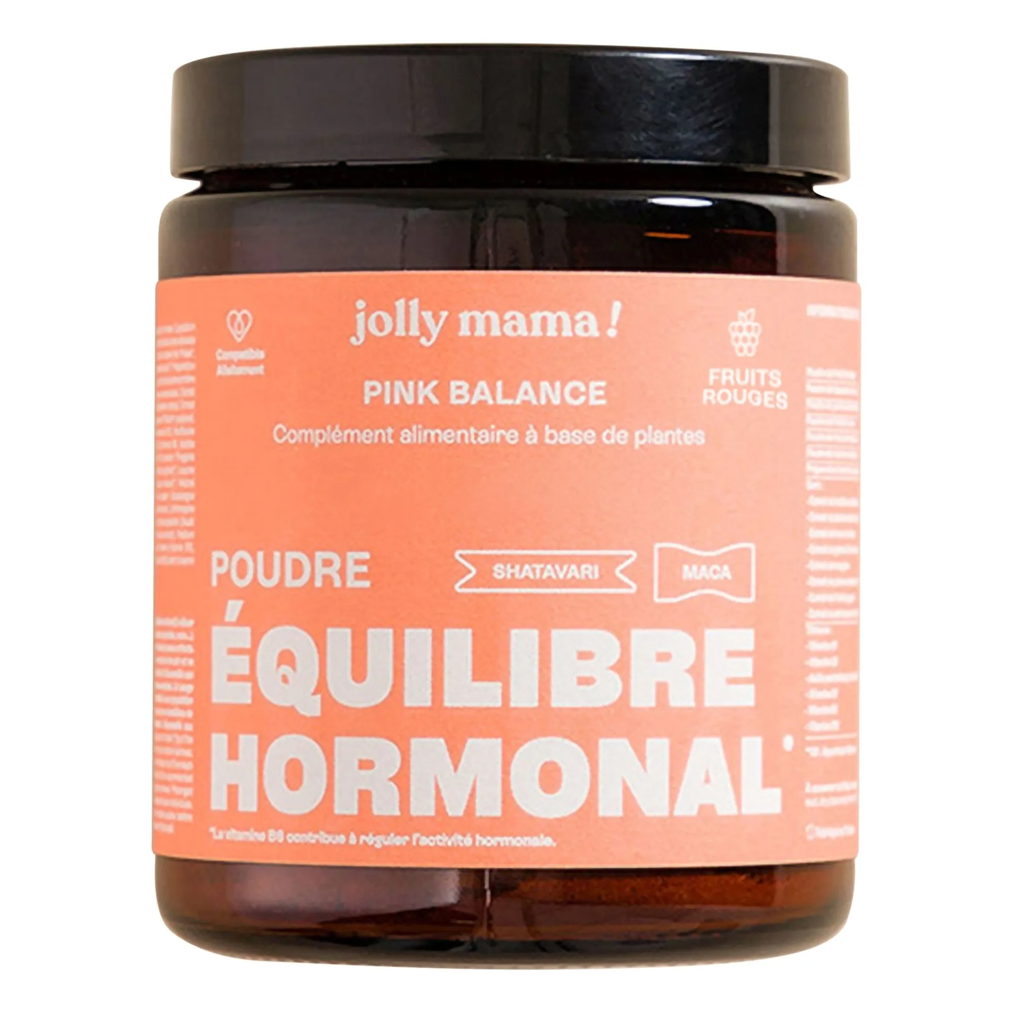 Jolly Mama - Poudre équilibre hormonal Pink balance - 15 jours de cure (Jolly Mama) - Image 1