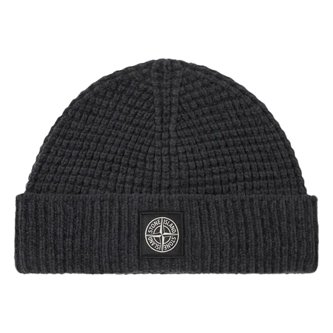 Logo Wool Beanie | Grey