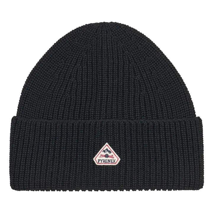 Roki Wool Beanie  | Black- Product image n°0