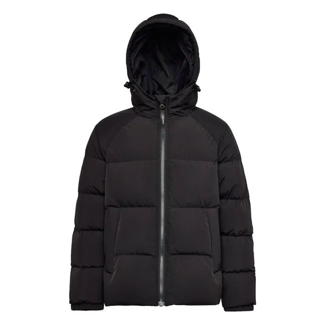 Doudoune Sten Smooth Fibres Recyclées | Noir